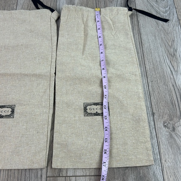 Set of 2 Gucci dust/protection bags - Picture 3 of 5